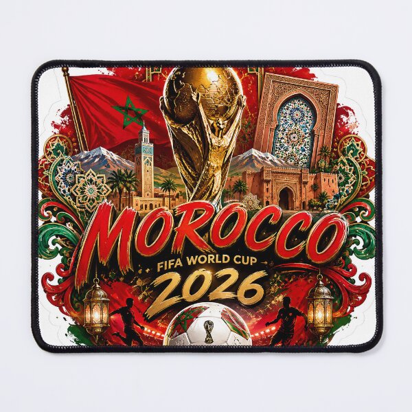 Item preview, Morocco World Cup 2026 designed and sold by NorthernDk_art .