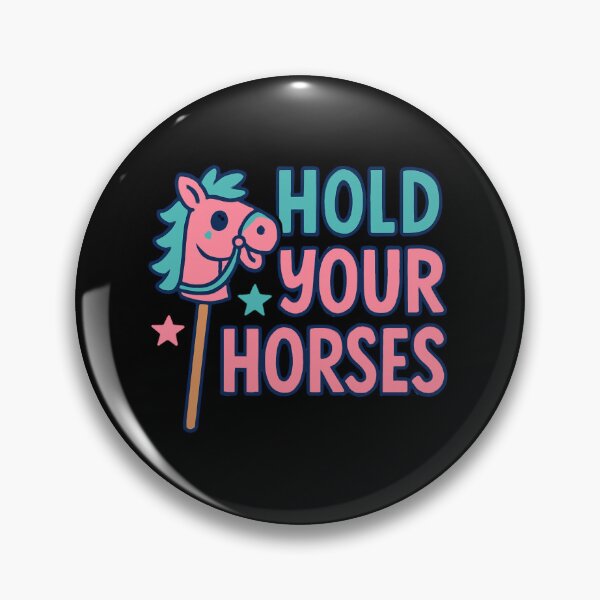Item preview, Hold Your Horses Neon designed and sold by SiarheiYur.