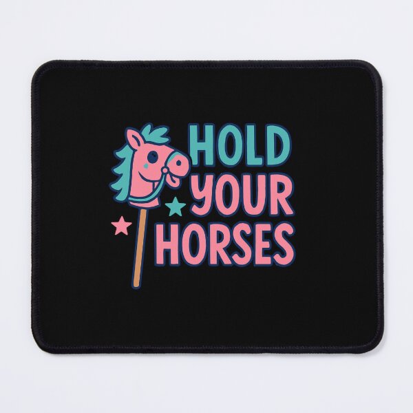 Item preview, Hold Your Horses Neon designed and sold by SiarheiYur.