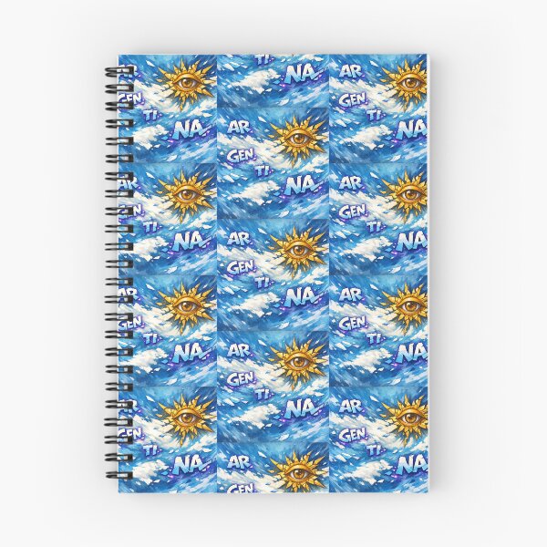 Item preview, Fragmented Argentina - Explosive Golden Sun in the Celestial Sky ✨️ designed and sold by Tienda Argentina.