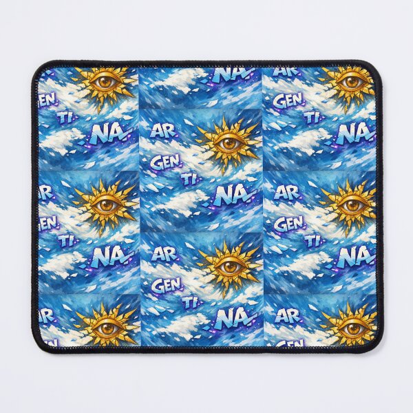 Item preview, Fragmented Argentina - Explosive Golden Sun in the Celestial Sky ✨️ designed and sold by Tienda Argentina.