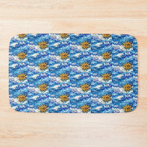 Item preview, Fragmented Argentina - Explosive Golden Sun in the Celestial Sky ✨️ designed and sold by Tienda Argentina.