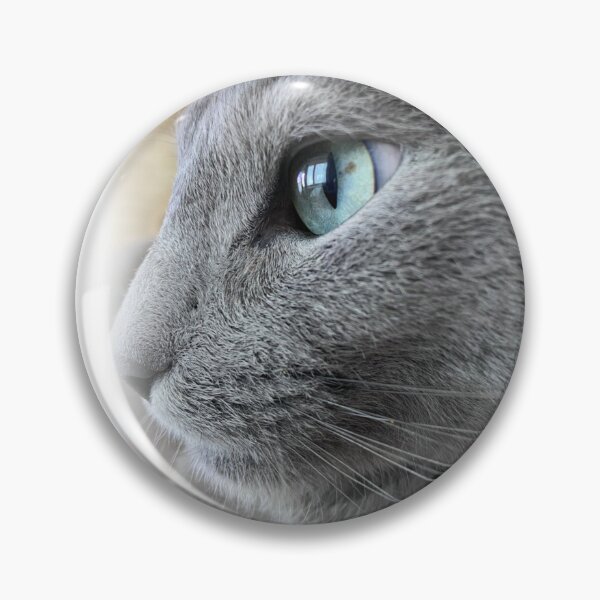 Item preview, Mirror Of The Soul – Russian Blue Cat designed and sold by SilverBlueCat.