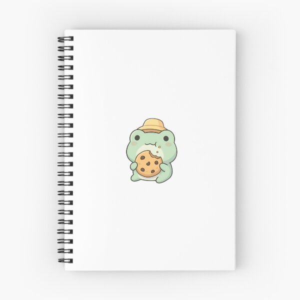 Item preview, Cute Kawaii Frog eating a cookie designed and sold by pixellm.