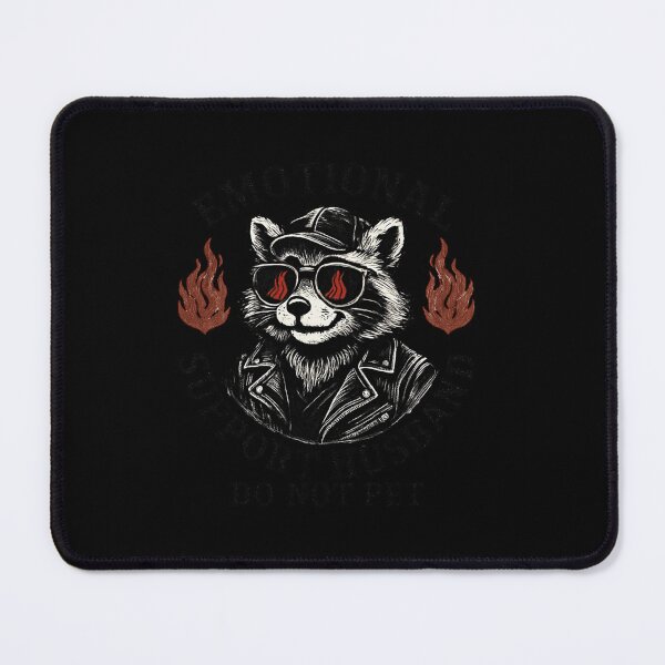 Item preview, Emotional Support Raccoon designed and sold by SiarheiYur.