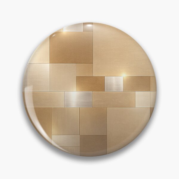 Item preview, Luxury Geometric Block Wall Art | Modern Abstract Rectangular Panel Design | Contemporary Metallic Style Decor designed and sold by Hookesmode.
