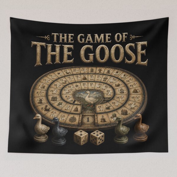Item preview, Game of the Goose Vintage Board Game designed and sold by Retr0Tshirts.