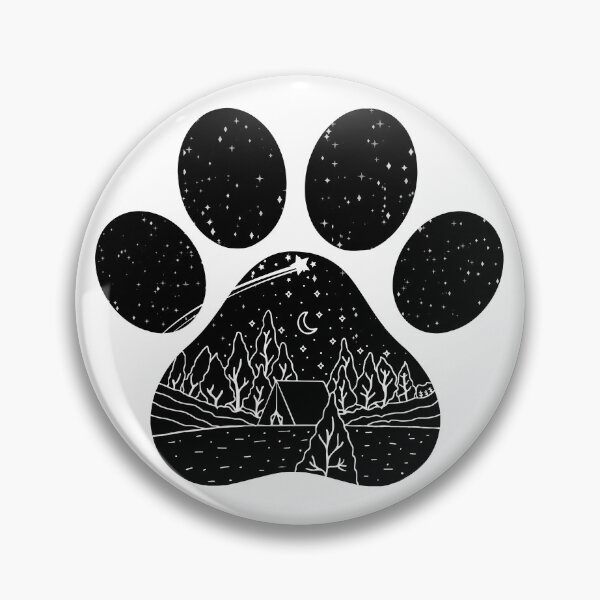 Item preview, Camping Dog Paw designed and sold by kestey.