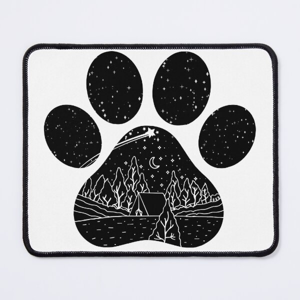 Item preview, Camping Dog Paw designed and sold by kestey.