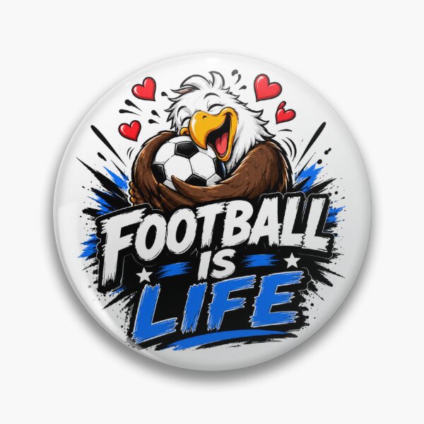 Item preview, World Cup Eagle Football Is Life designed and sold by silverbackHQ.