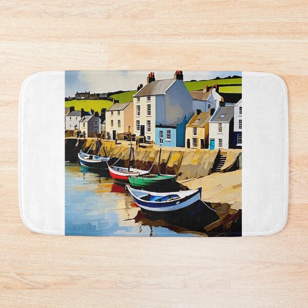 Item preview, Appledore village designed and sold by Island Art Studios.