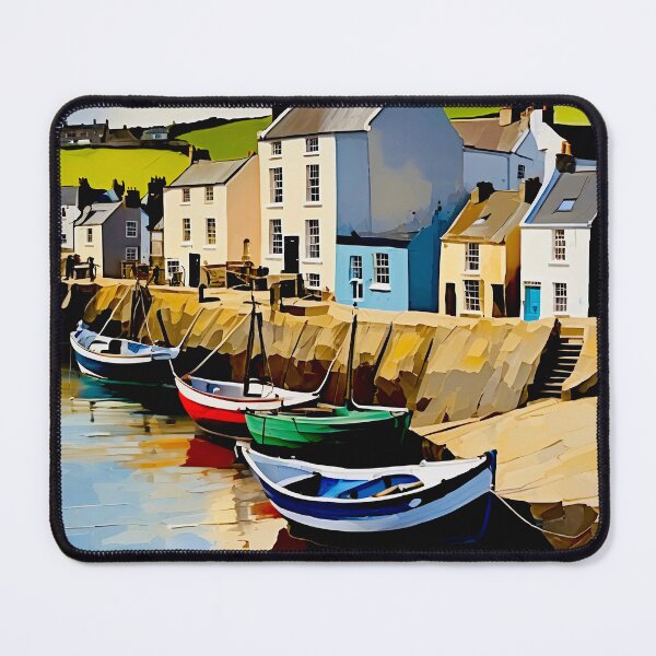 Item preview, Appledore village designed and sold by Island Art Studios.