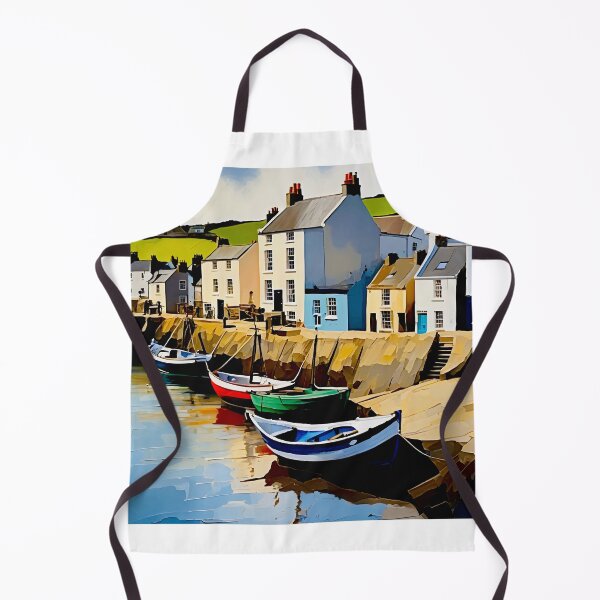 Item preview, Appledore village designed and sold by Island Art Studios.