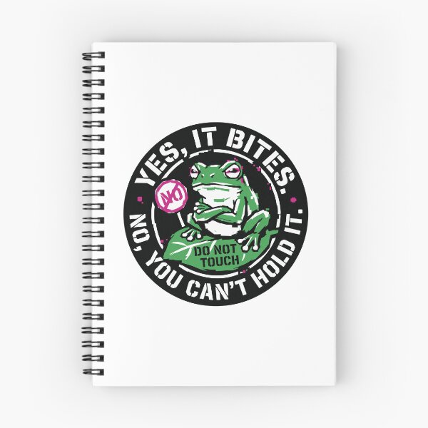 Item preview, Yes It Bites No You Can't Hold It Funny Frog designed and sold by XYZ LAB by Jesuperman.