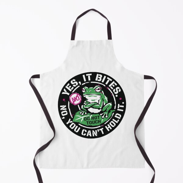 Item preview, Yes It Bites No You Can't Hold It Funny Frog designed and sold by XYZ LAB by Jesuperman.