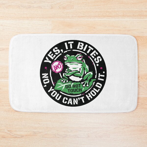 Item preview, Yes It Bites No You Can't Hold It Funny Frog designed and sold by XYZ LAB by Jesuperman.