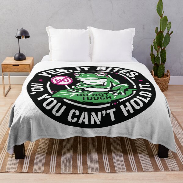Item preview, Yes It Bites No You Can't Hold It Funny Frog designed and sold by XYZ LAB by Jesuperman.