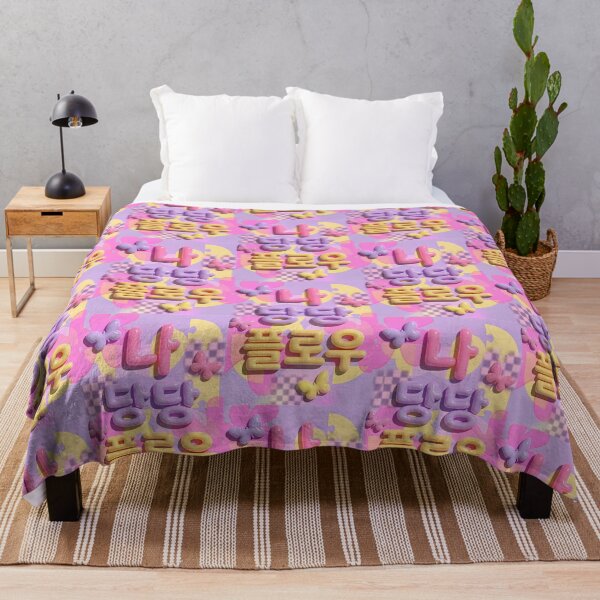 Item preview, Aesthetic Y2K Hangul 3D Jelly Bubble Poster - Na Dangdang Flow designed and sold by SOOstudio73.