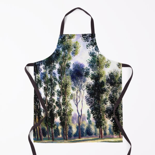 Item preview, Poplars at Giverny: Impression of Towering Trees designed and sold by artdesignsnow.