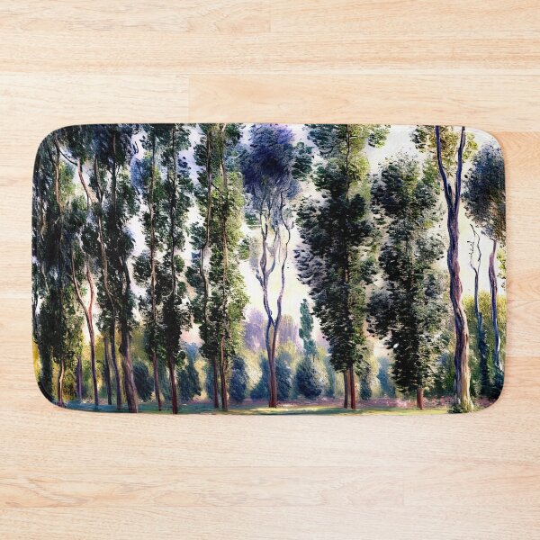 Item preview, Poplars at Giverny: Impression of Towering Trees designed and sold by artdesignsnow.