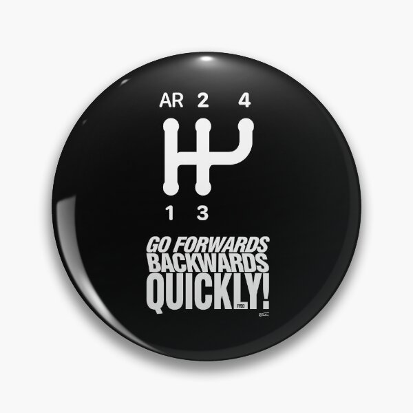 Item preview, 2CV Gear pattern and FYEO movie quote (White) designed and sold by RJWautographics.