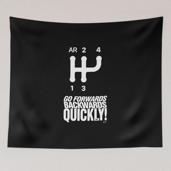 Item preview, 2CV Gear pattern and FYEO movie quote (White) designed and sold by RJWautographics.