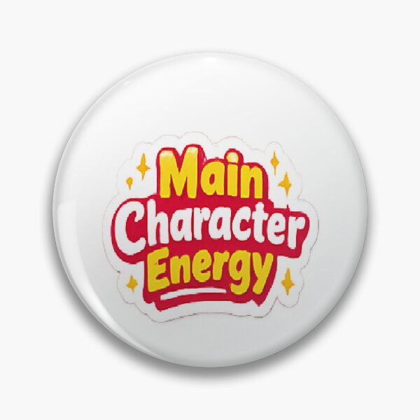 Item preview, Main Character Energy Gen Z Sticker designed and sold by Pixelbykrati.