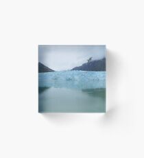 Wanderlust Alaska Blue Glacier Acrylic Block