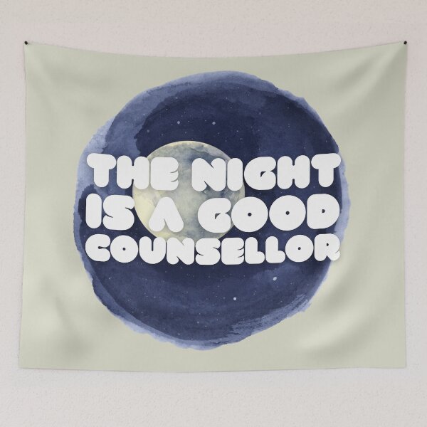Item preview, The Night Is a Good Counsellor (English Version) designed and sold by DILMIK..