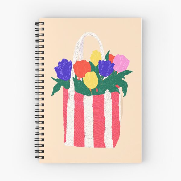 Item preview, Tulip Market Tote – Modern Floral Art designed and sold by Studio Remier.