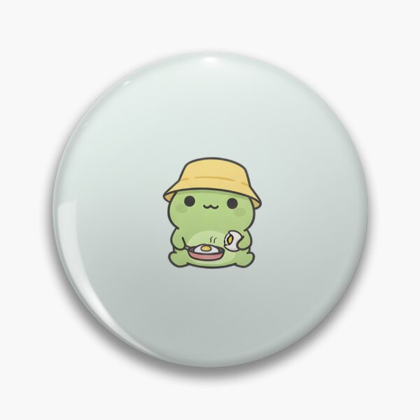 Item preview, Cute Kawaii Frog cooking an egg designed and sold by pixellm.