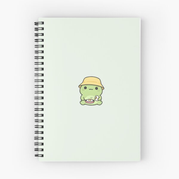 Item preview, Cute Kawaii Frog cooking an egg designed and sold by pixellm.