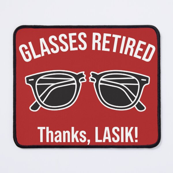 Item preview, Glasses Retired Thanks Lasik Funny Eye Surgery designed and sold by SADIKUL FASHION.