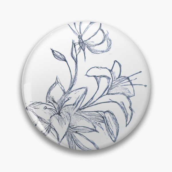 Item preview, flowers and butterfly  designed and sold by Chaos and Cuddles,.