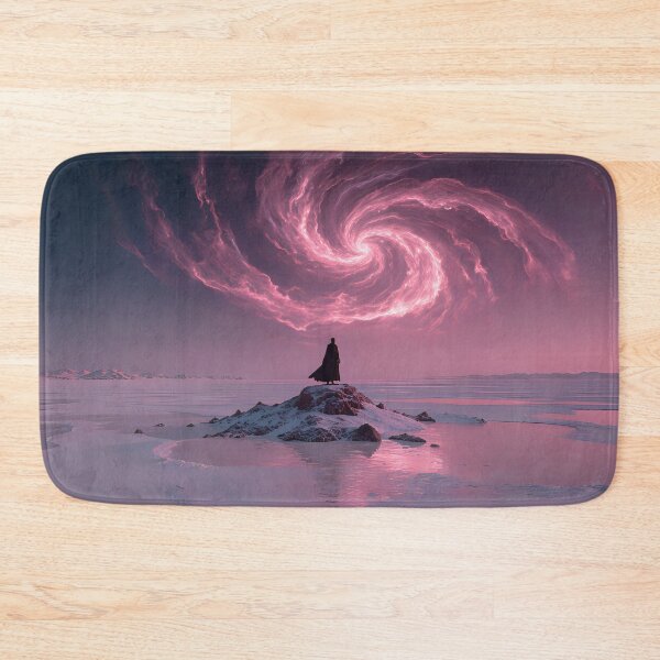 Item preview, Call of the Pink Galaxy: A Lonely Journey Through the Ice Desert designed and sold by VoidVeilStudio.