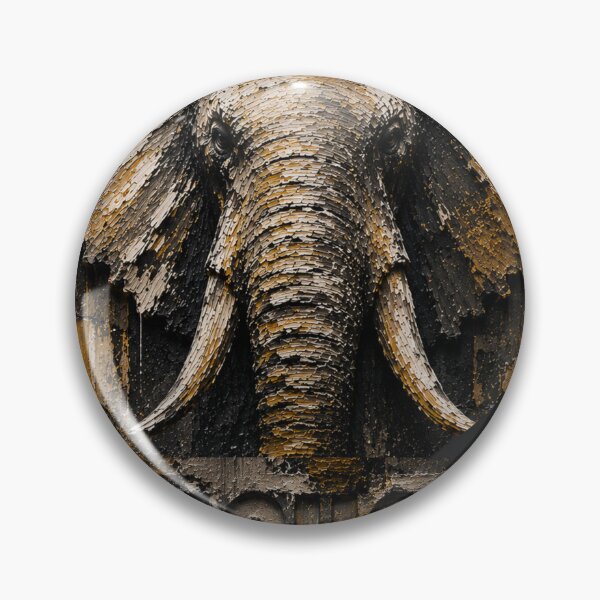 Item preview, Systems Engineer Execution Elephant Industrial Impasto Art designed and sold by SavannaStrikes.