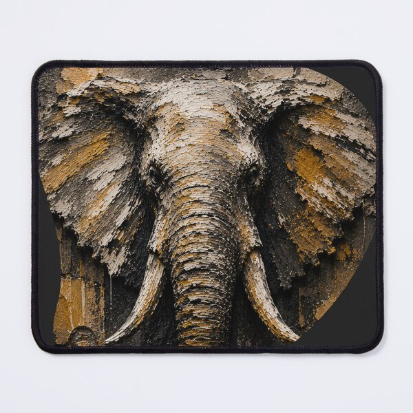 Item preview, Systems Engineer Execution Elephant Industrial Impasto Art designed and sold by SavannaStrikes.