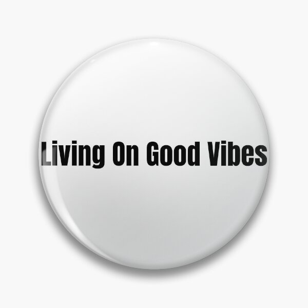 Item preview, ✨ Living On Good Vibes ✨ designed and sold by Pink Chaos Club.