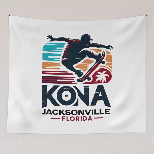 Item preview, Kona Skatepark Florida – Jacksonville Skateboarding Retro Sunset  designed and sold by CraigDesignWork.