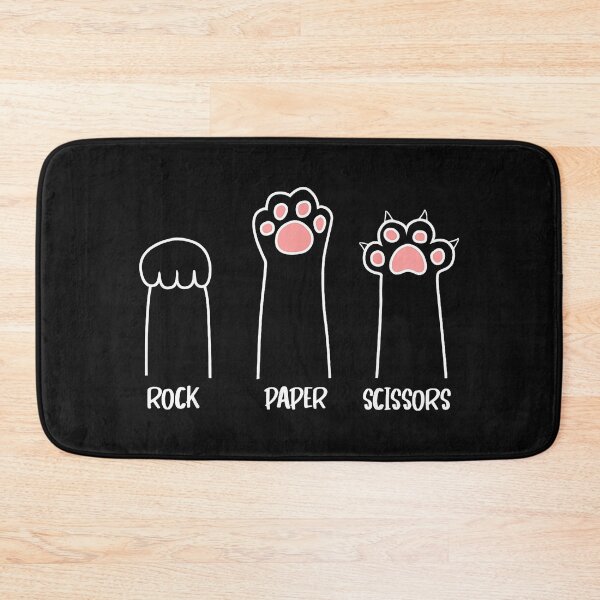 Item preview, Rock Paper Scissors Cat Paws Game Cat Lover designed and sold by AmaXONIC.