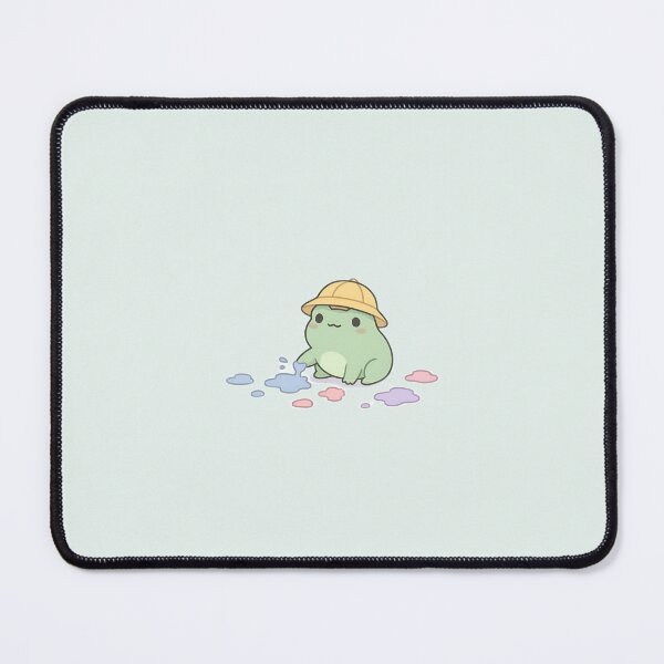 Item preview, Cute Kawaii Frog playing with colors designed and sold by pixellm.
