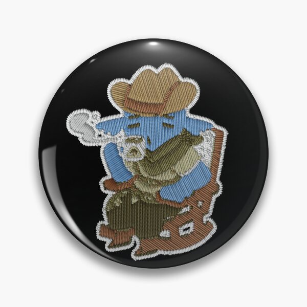 Item preview, Esker Embroidery Patch Action – Cozy Outer Wilds Space Explorer Sticker designed and sold by · GAMING SOUL ·.