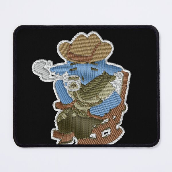 Item preview, Esker Embroidery Patch Action – Cozy Outer Wilds Space Explorer Sticker designed and sold by · GAMING SOUL ·.
