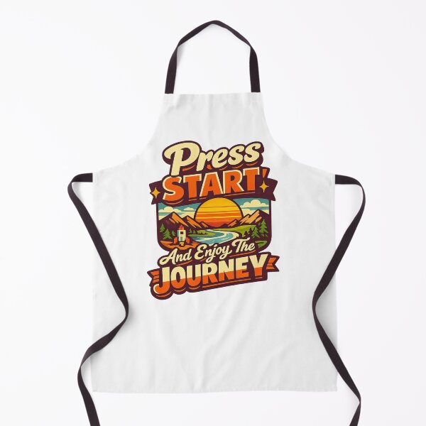 Item preview, PressStartAndEnjoyTheJourney designed and sold by LuveraxArt.