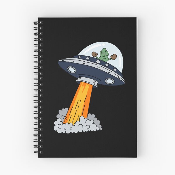 Item preview, Let Me In! - Angry Boxing Alien UFO designed and sold by CosmoWaderty.