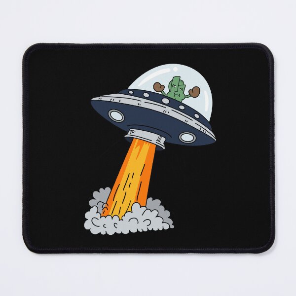 Item preview, Let Me In! - Angry Boxing Alien UFO designed and sold by CosmoWaderty.