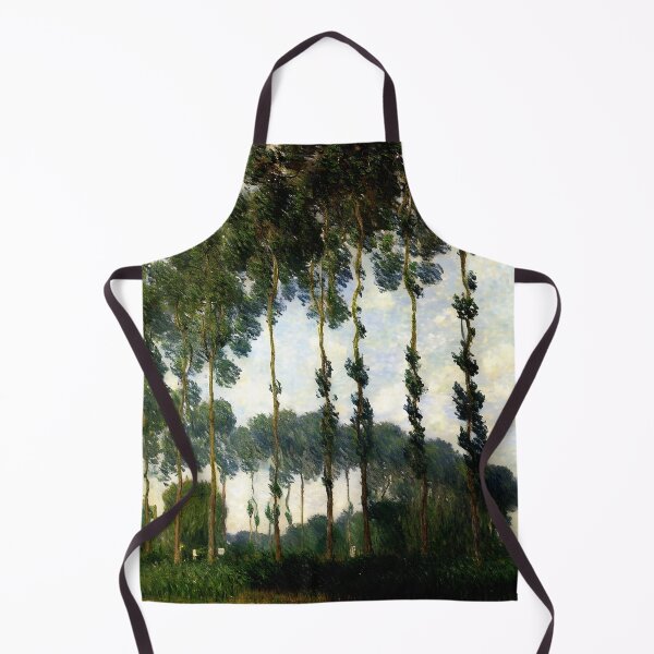 Item preview, Poplars at Giverny: Impression of Towering Trees, Shimmering Reflections designed and sold by artdesignsnow.