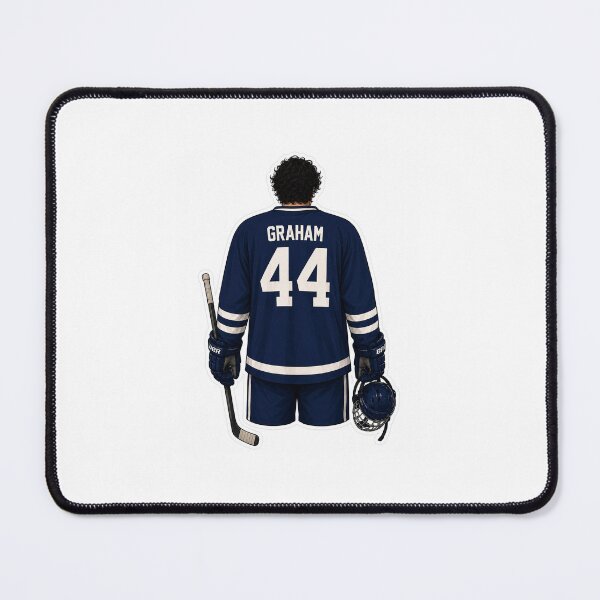 Item preview, Garrett Graham 44 Jersey Back Illustration | Hockey Romance Inspired Fan Art designed and sold by IODesigns.