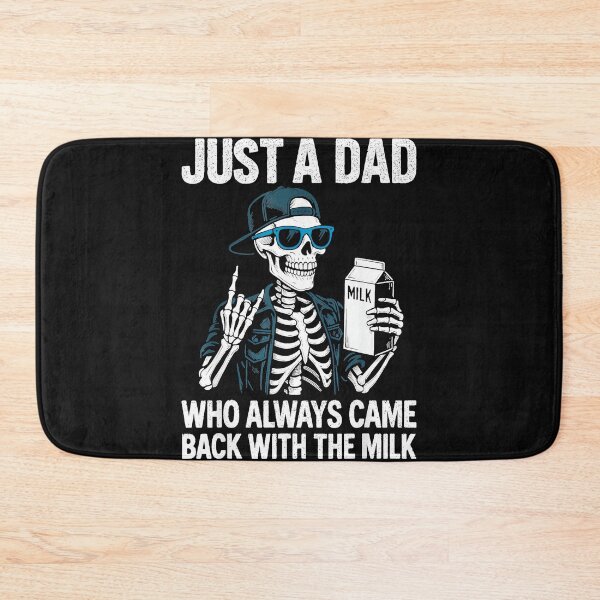 Item preview, Just A Dad Who Always Came Back With The Milk Funny Father Dad Humor designed and sold by AmaXONIC.