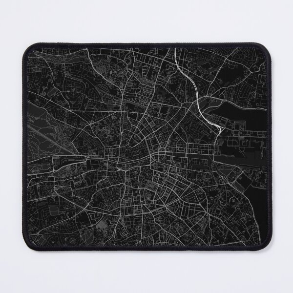 Item preview, Dublin Map Print | Minimalist Noir City Map | Dublin Wall Art Poster designed and sold by Lovely Maps.